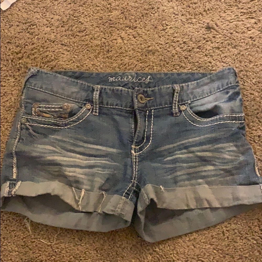 Jean shorts